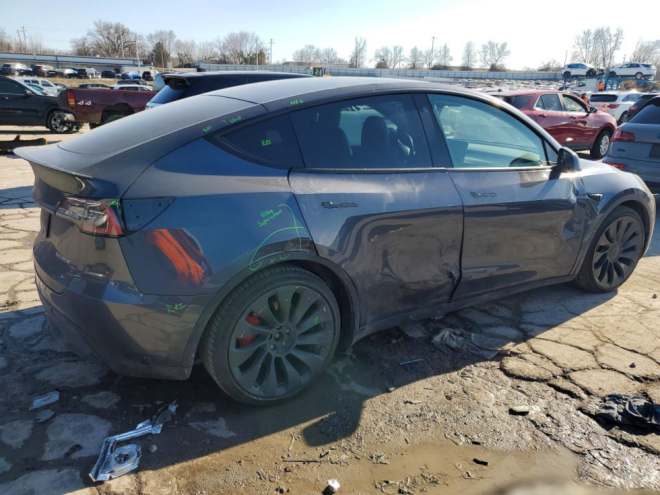 Tesla MODEL Y 2022 — Copart