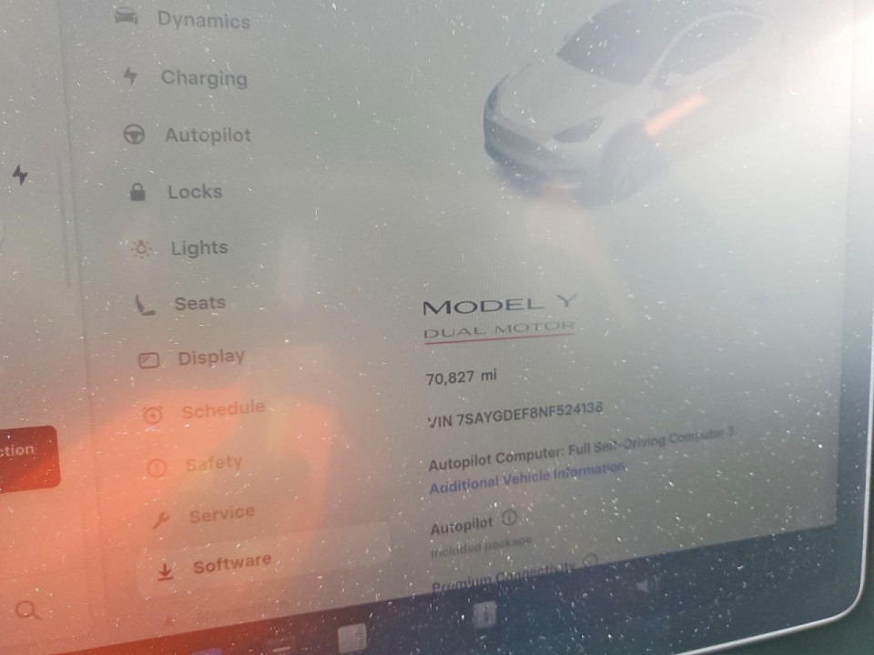 Tesla MODEL Y 2022 — Copart