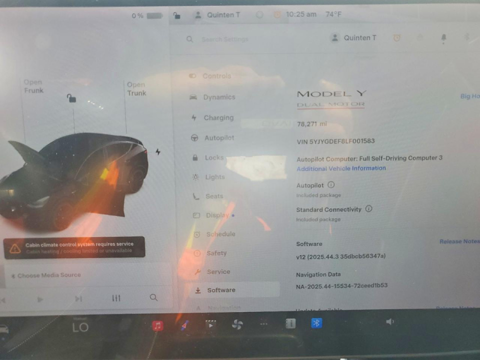 Tesla MODEL Y 2020 — Copart
