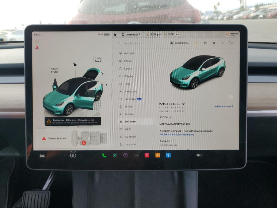 Tesla MODEL Y 2023 — Copart
