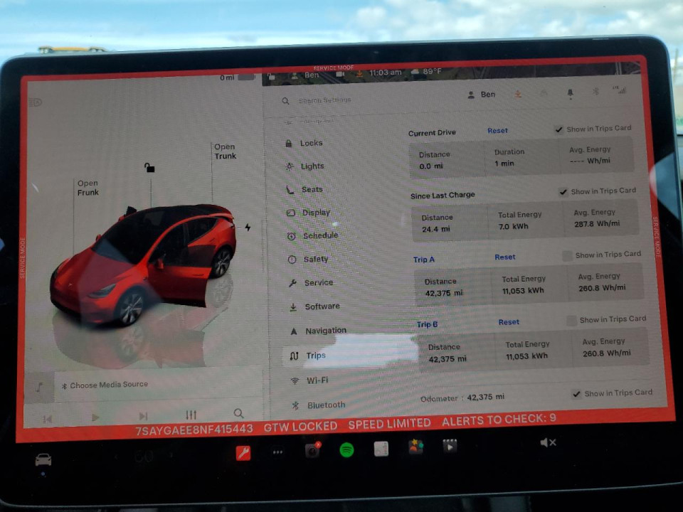 Tesla MODEL Y 2022 — Copart