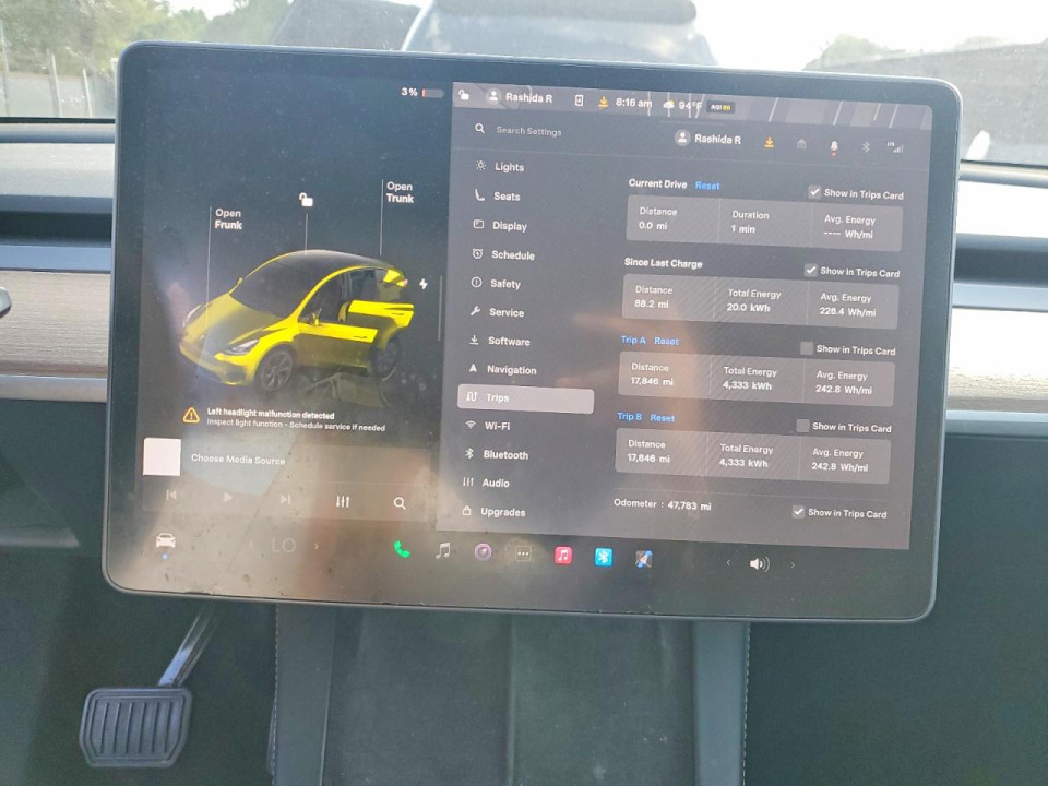 Tesla MODEL Y 2024 — Copart