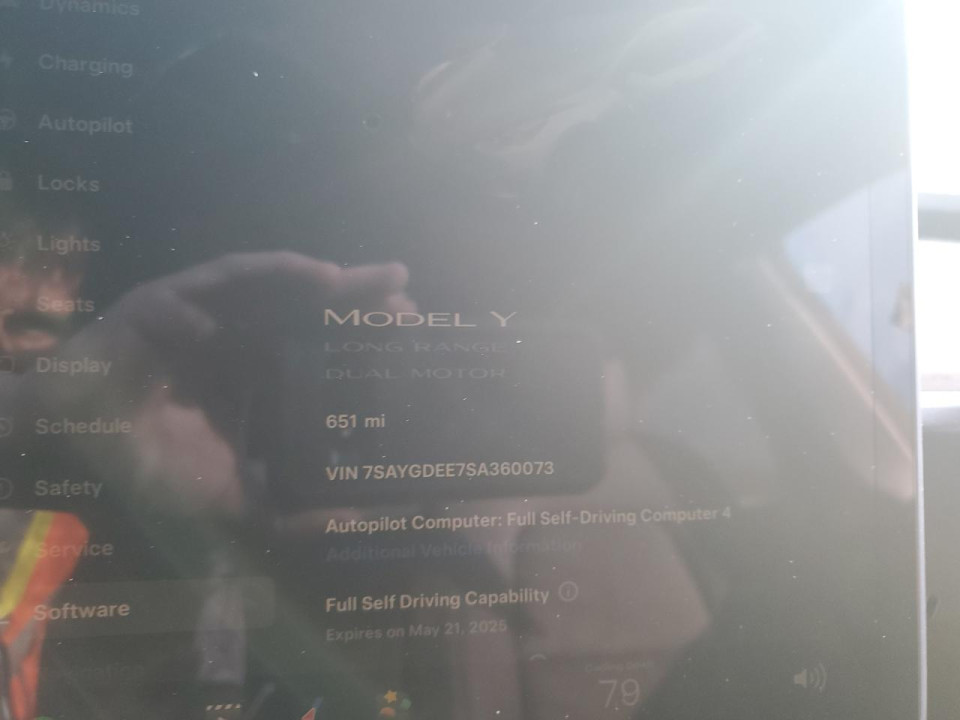 Tesla MODEL Y 2025 — Copart