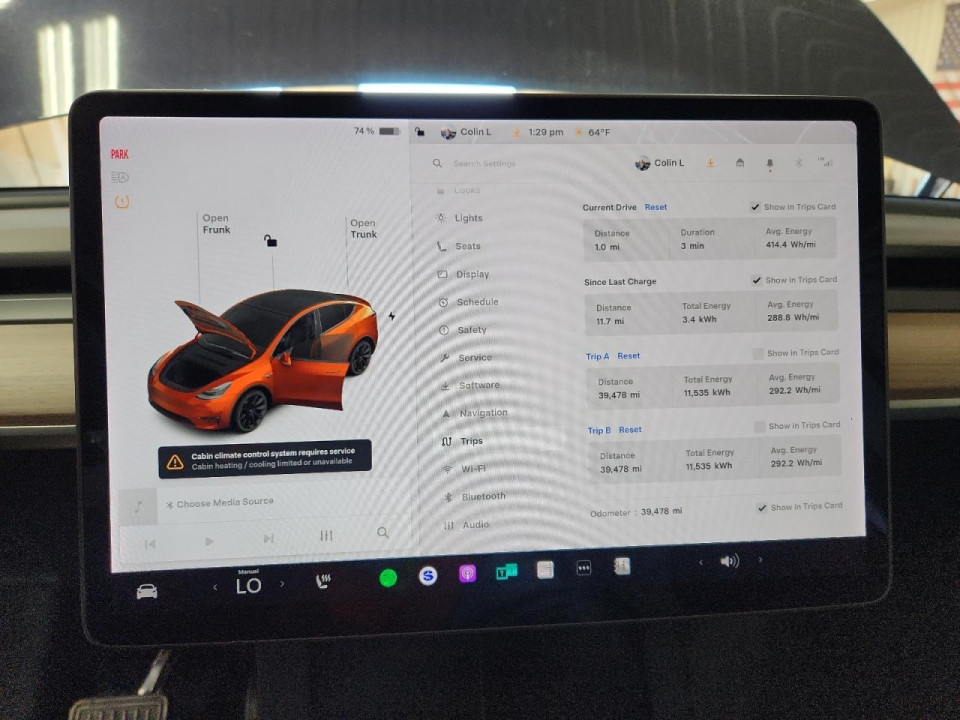 Tesla MODEL Y 2021 — Copart