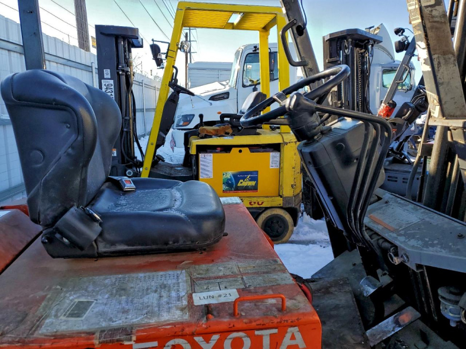 Toyota 5FBCU15 FORKLIFT 1996 — Copart
