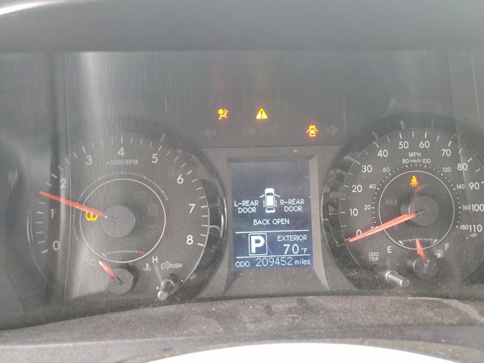 Toyota SIENNA LE 2016 — Copart