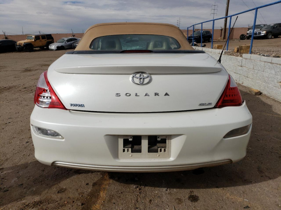 Toyota CAMRY SOLARA SE 2007 — Copart