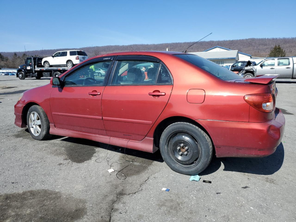 Toyota COROLLA 2008 — Copart