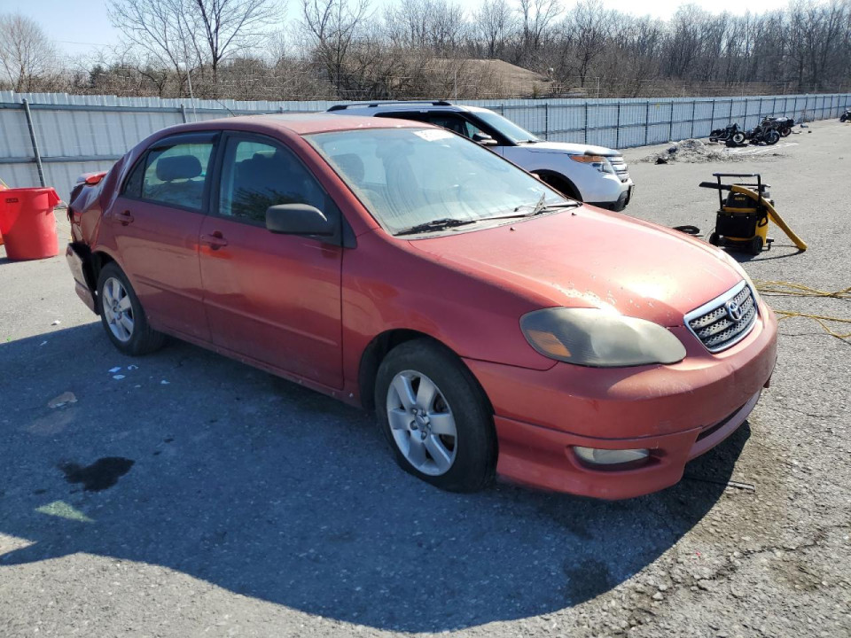 Toyota COROLLA 2008 — Copart