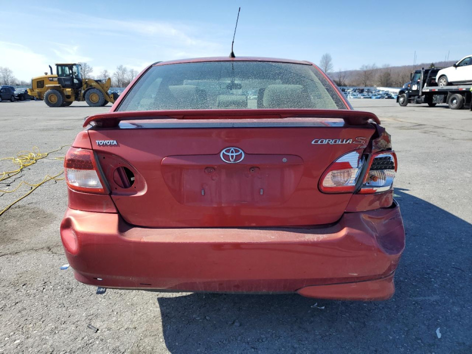 Toyota COROLLA 2008 — Copart
