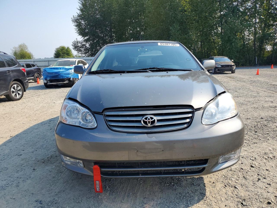 Toyota COROLLA 2005 — Copart