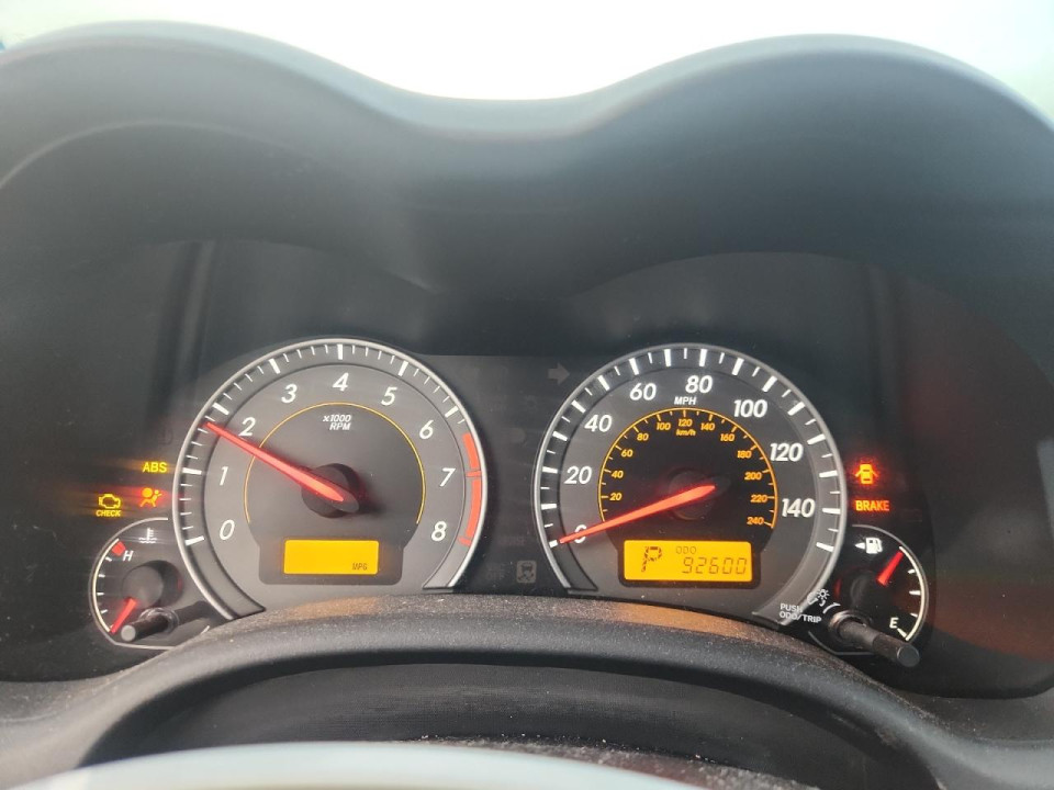 Toyota COROLLA 2010 — Copart
