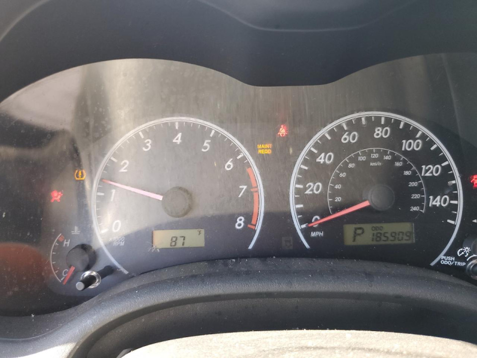 Toyota COROLLA 2012 — Copart