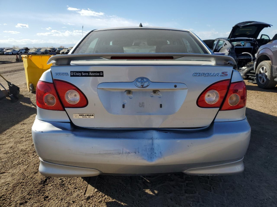 Toyota COROLLA 2008 — Copart
