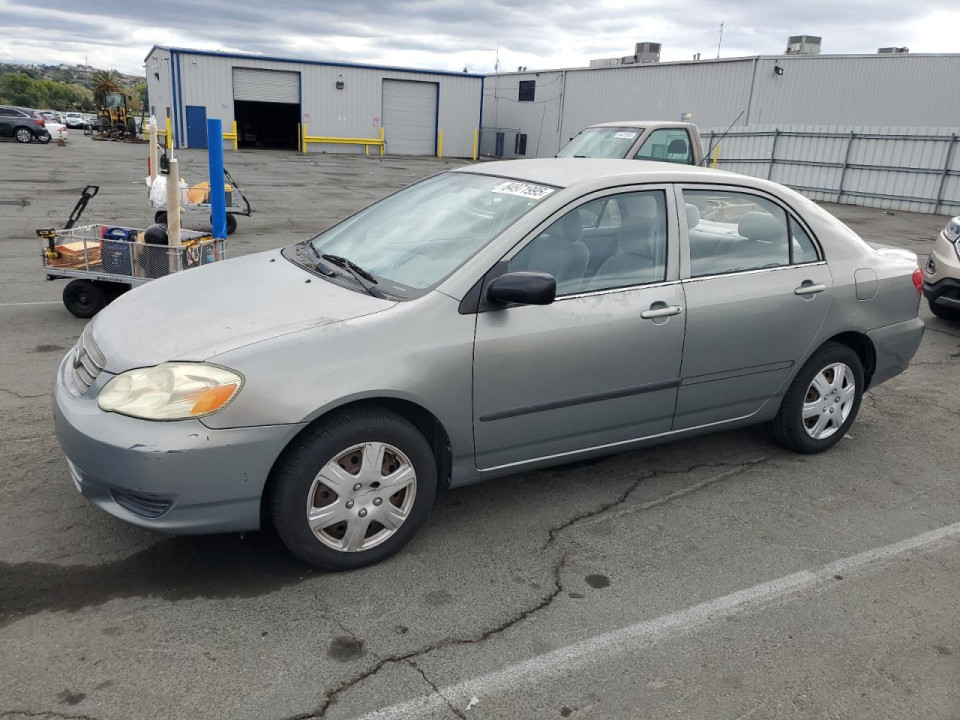 Toyota COROLLA 2003 — Copart