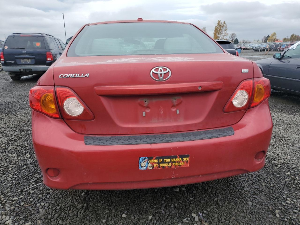 Toyota COROLLA 2010 — Copart