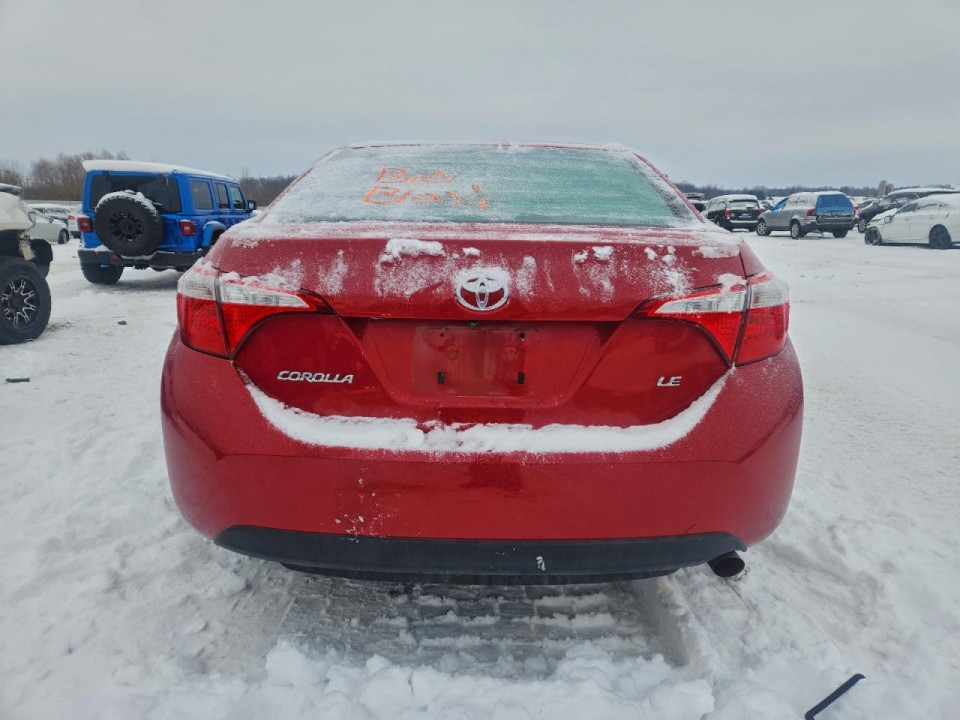 Toyota COROLLA 2016 — Copart