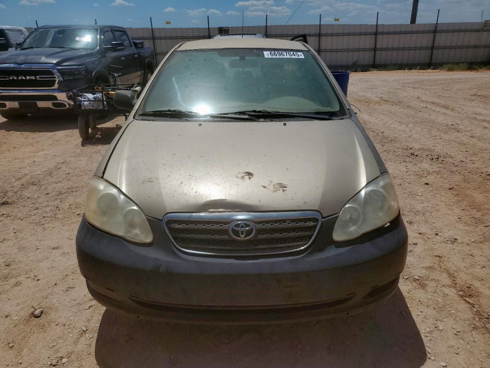 Toyota COROLLA 2005 — Copart