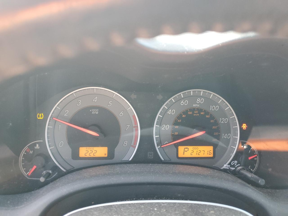 Toyota COROLLA 2010 — Copart