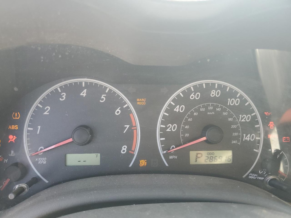 Toyota COROLLA 2010 — Copart