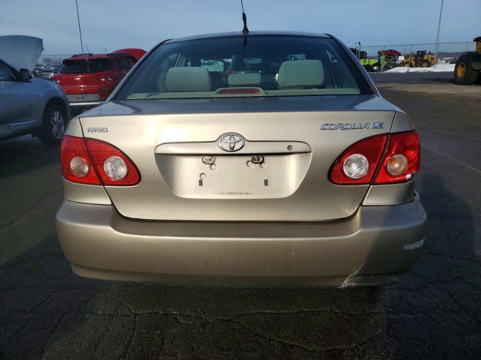 Toyota COROLLA 2005 — Copart