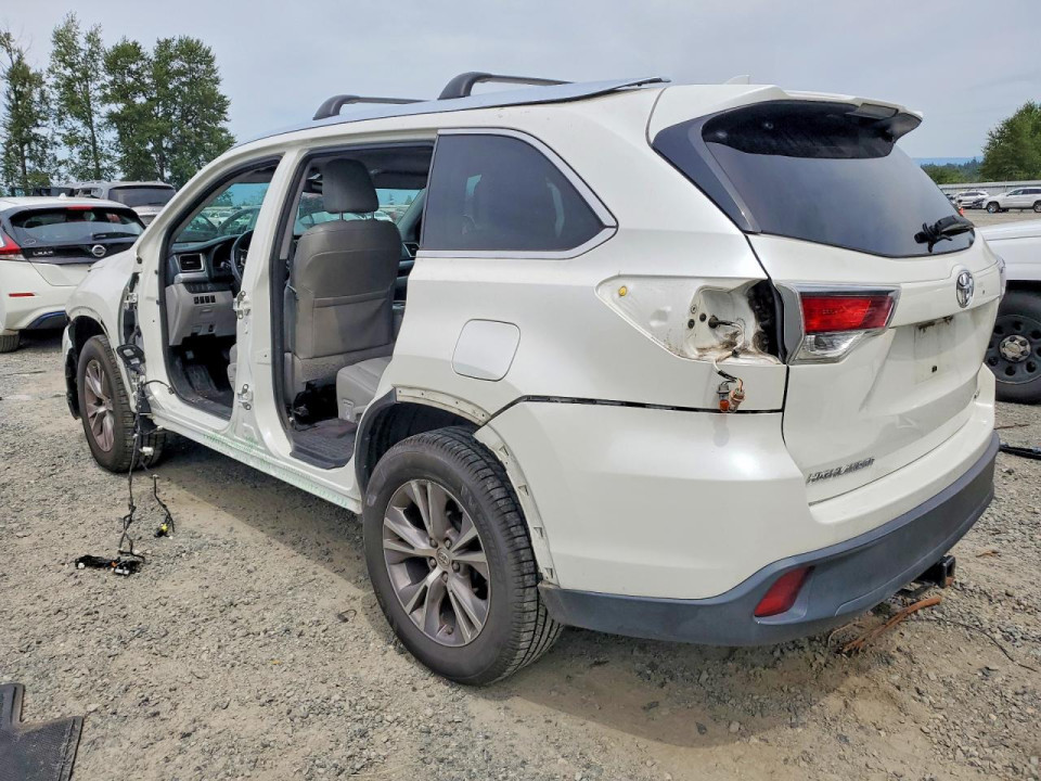 Toyota HIGHLANDER 2014 — Copart