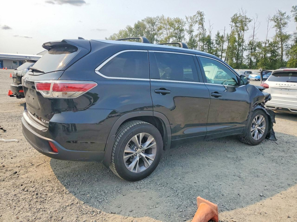 Toyota HIGHLANDER 2015 — Copart