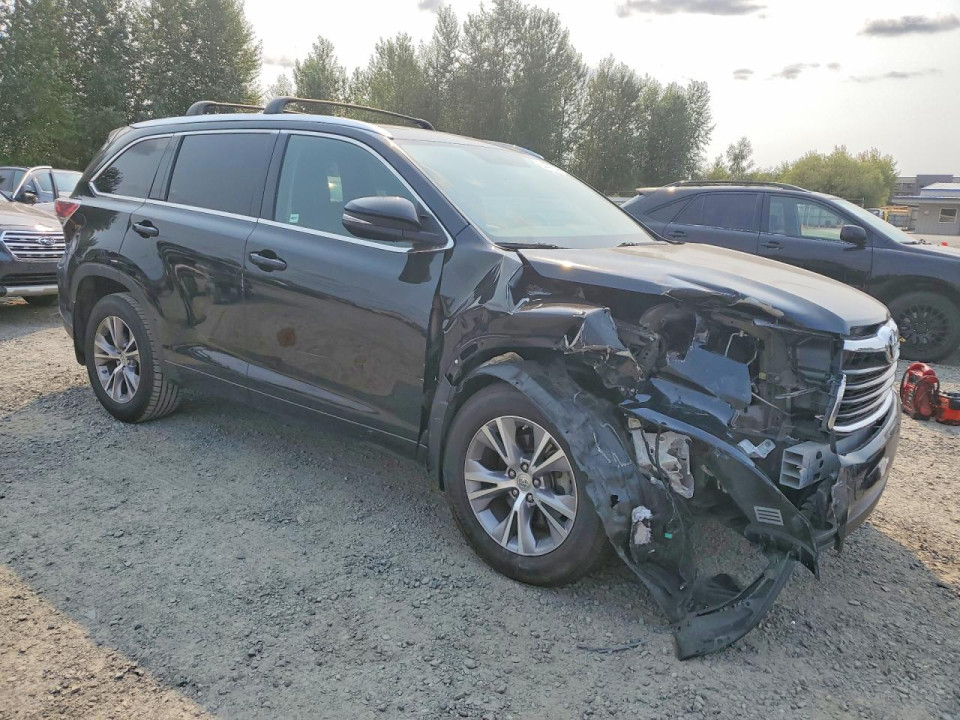 Toyota HIGHLANDER 2015 — Copart