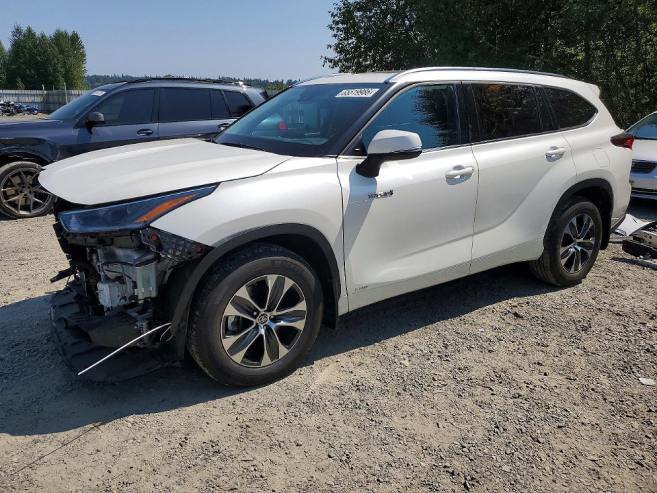 Toyota HIGHLANDER 2021 — Copart
