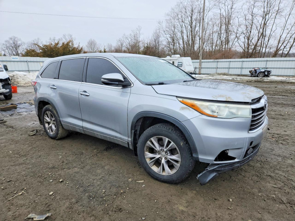 Toyota HIGHLANDER 2015 — Copart