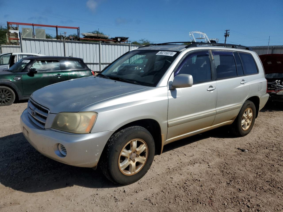Toyota HIGHLANDER 2003 — Copart