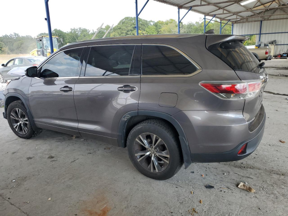 Toyota HIGHLANDER 2016 — Copart