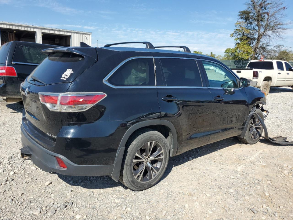 Toyota HIGHLANDER 2016 — Copart
