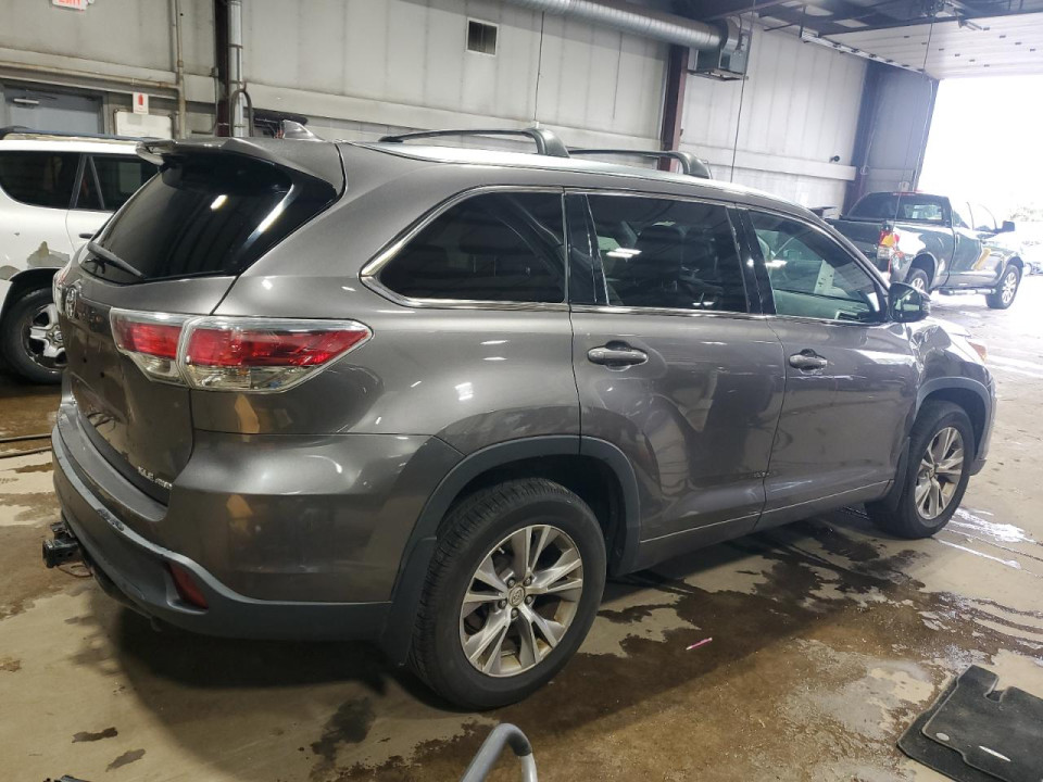 Toyota HIGHLANDER 2015 — Copart