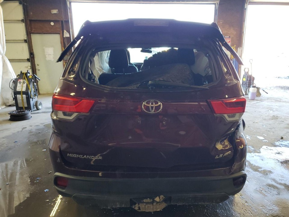 Toyota HIGHLANDER 2019 — Copart