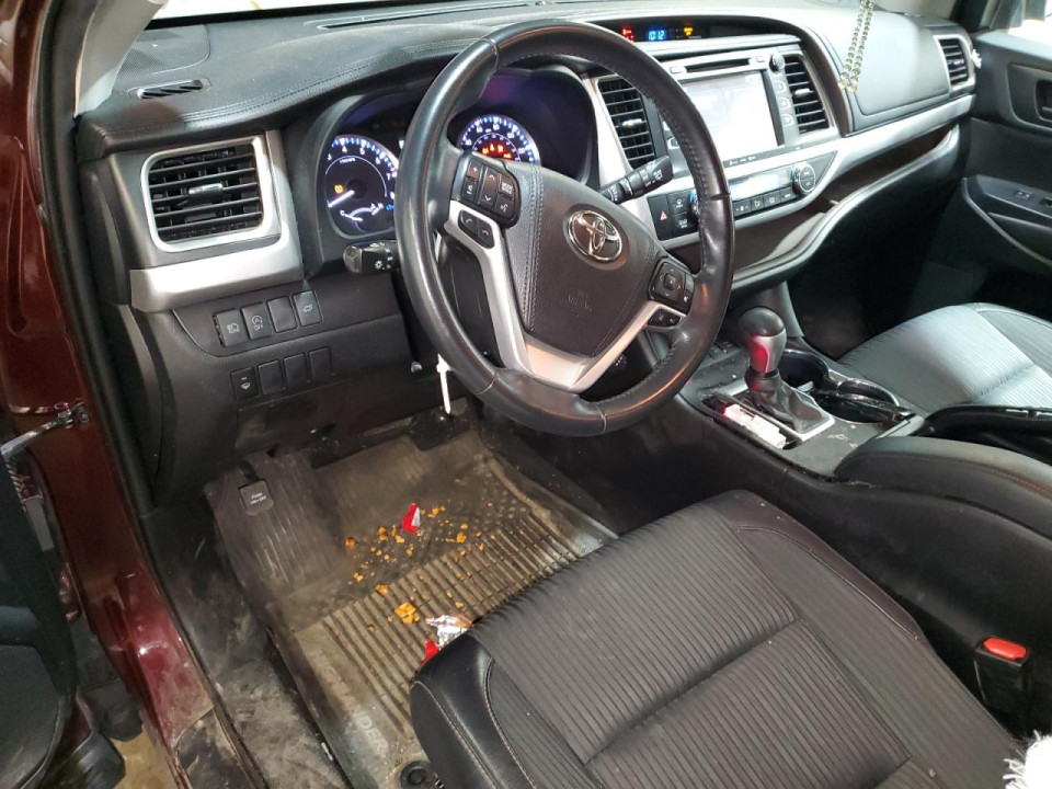 Toyota HIGHLANDER 2019 — Copart