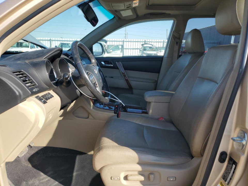 Toyota HIGHLANDER 2012 — Copart
