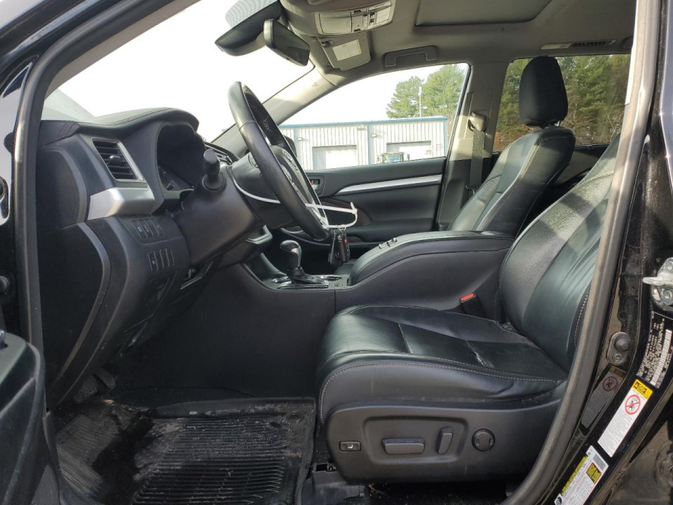 Toyota HIGHLANDER 2017 — Copart