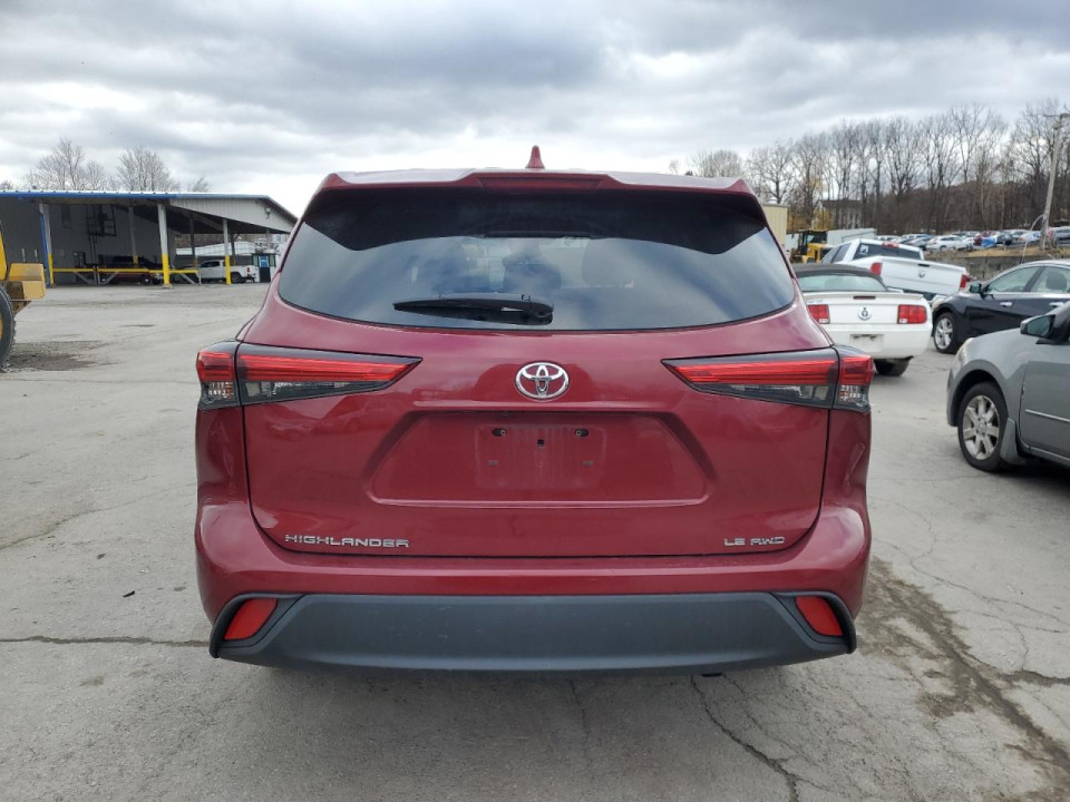 Toyota HIGHLANDER 2020 — Copart