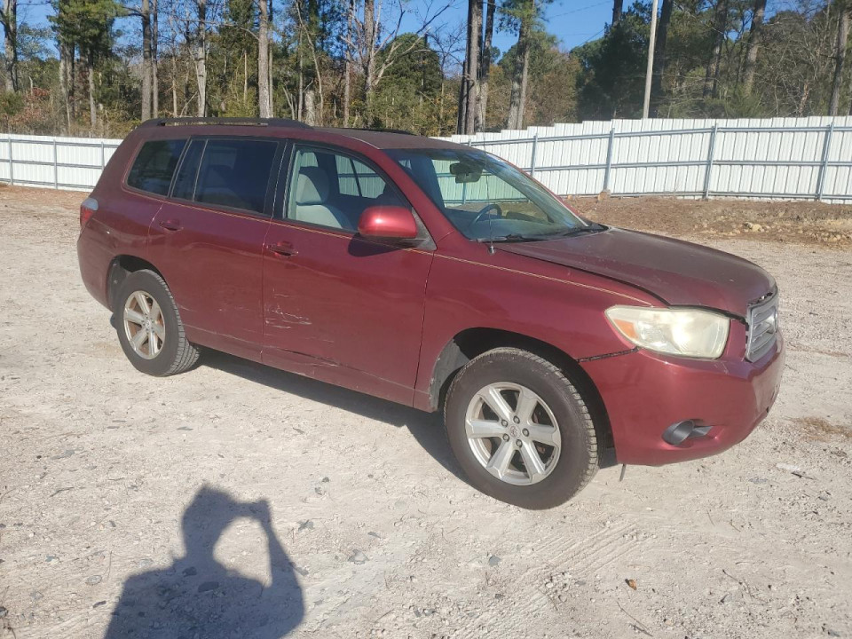 Toyota HIGHLANDER 2009 — Copart