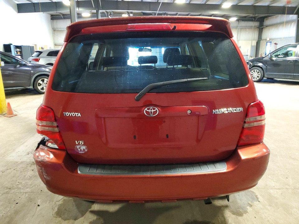 Toyota HIGHLANDER 2002 — Copart