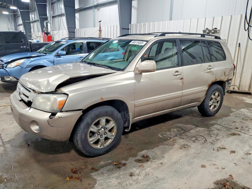 Toyota HIGHLANDER 2007 — Copart