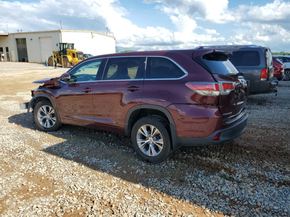 Toyota HIGHLANDER 2015 — Copart