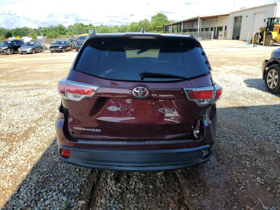 Toyota HIGHLANDER 2015 — Copart