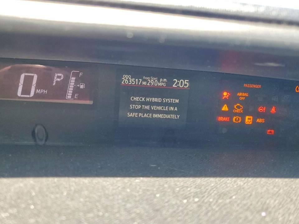 Toyota PRIUS 2016 — Copart