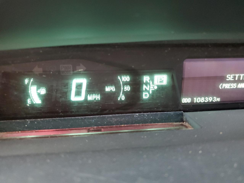 Toyota PRIUS 2011 — Copart