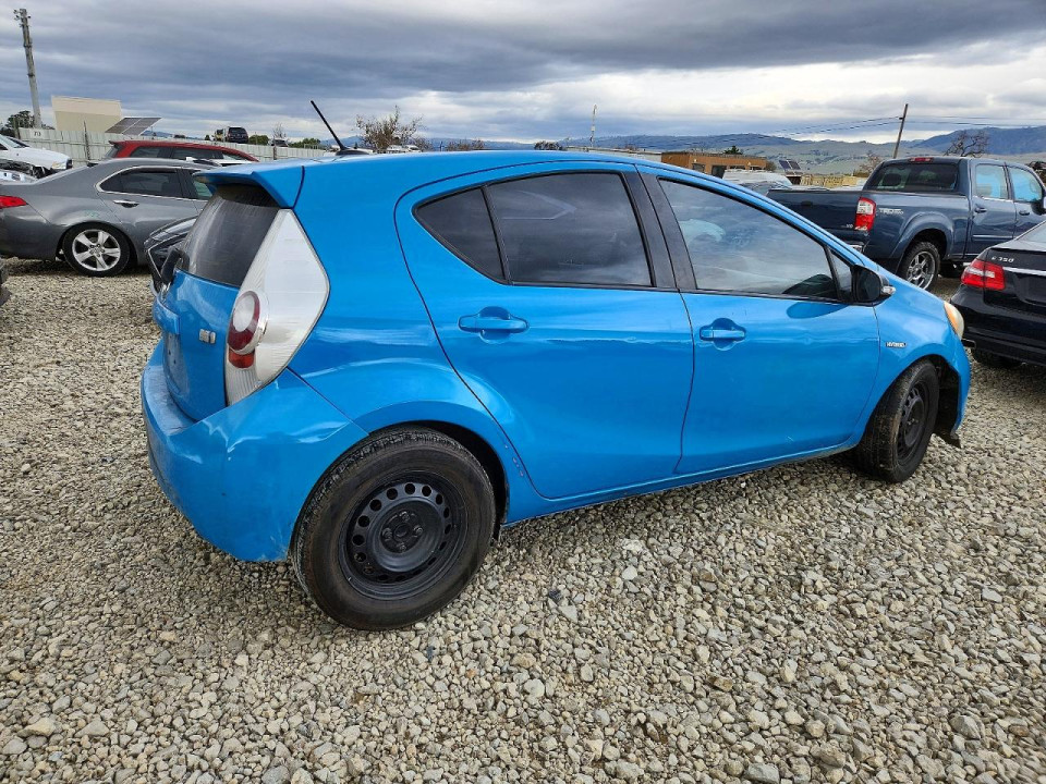 Toyota PRIUS 2012 — Copart
