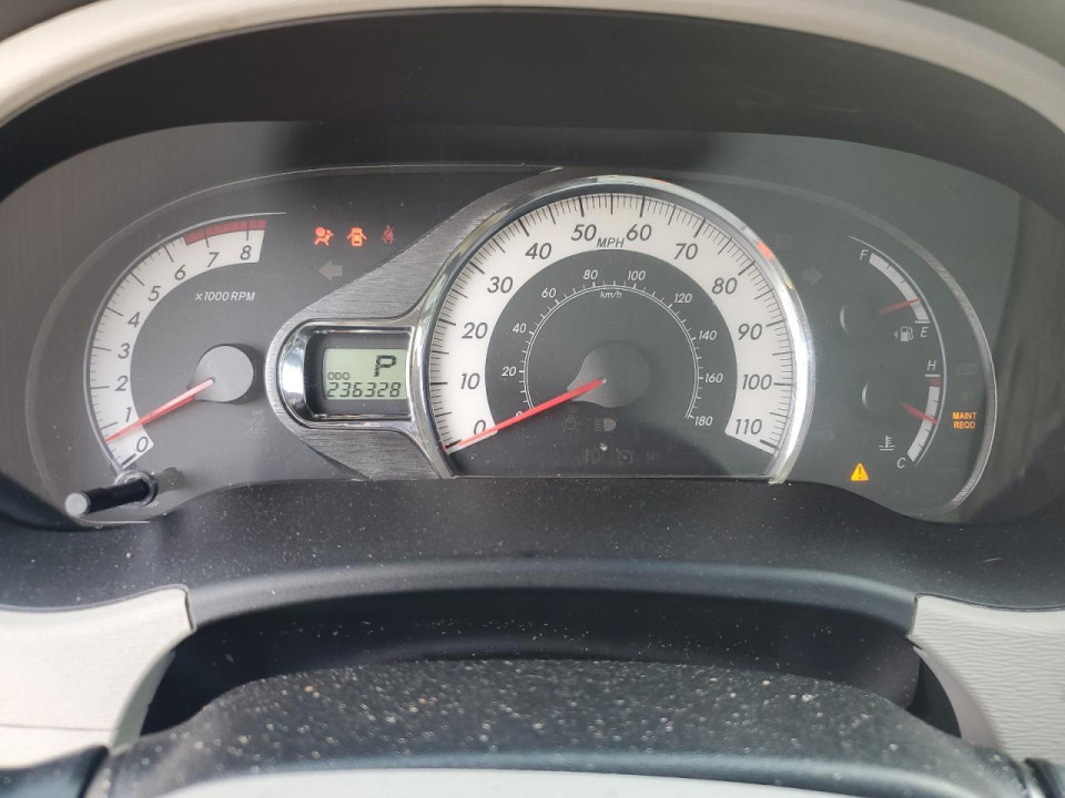 Toyota SIENNA 2012 — Copart