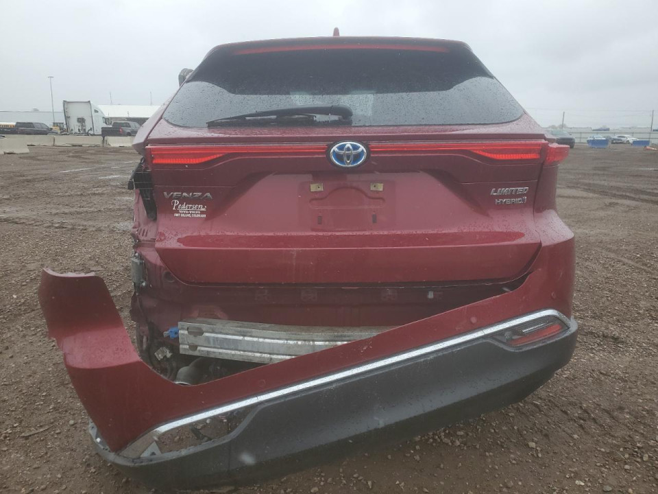 Toyota VENZA 2021 — Copart