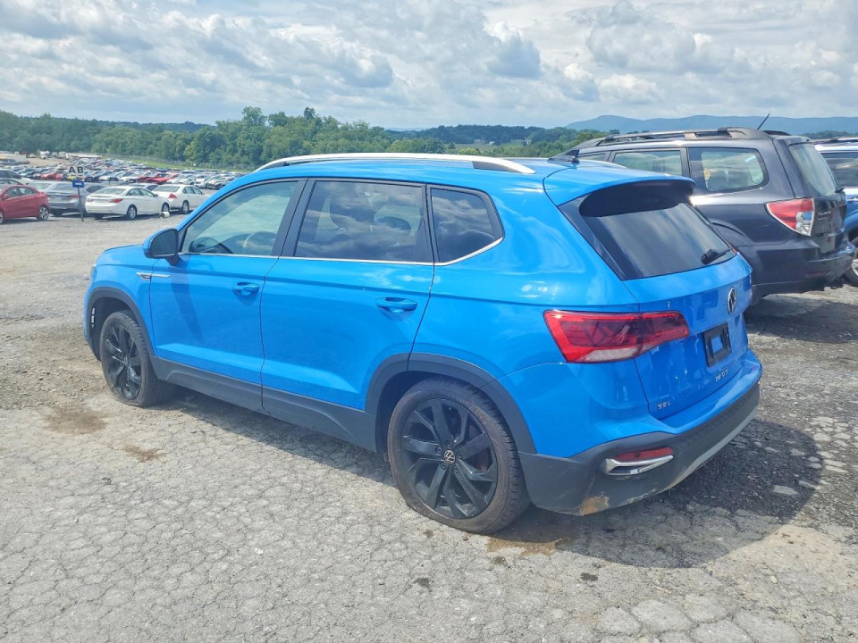 Volkswagen TAOS SEL 2022 — Copart